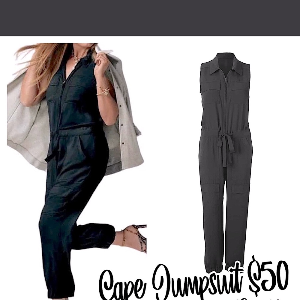 COPY - Cabi brand black jumpsuit NWOT